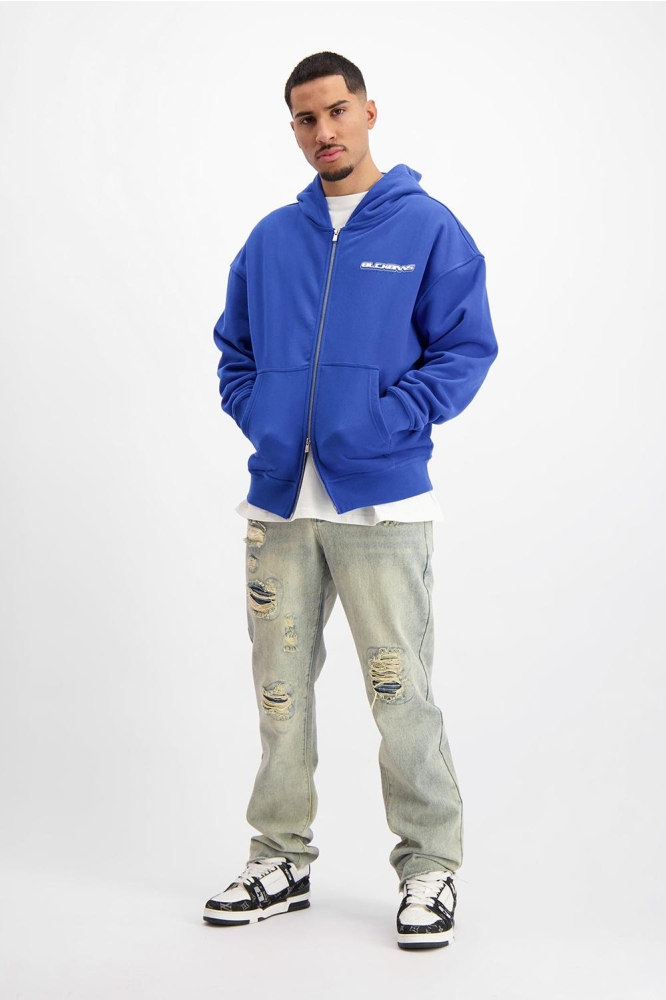 TTD ZIP HOODIE 1 125 2 31 BLUE